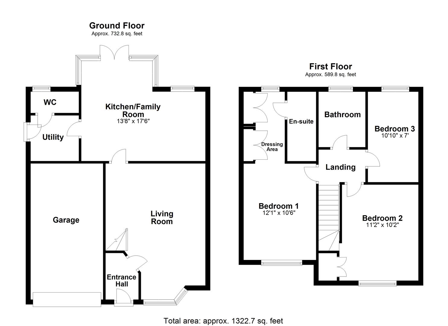 Property details for Falcon Road, Corby £315,000 Sold (STC) Vebra